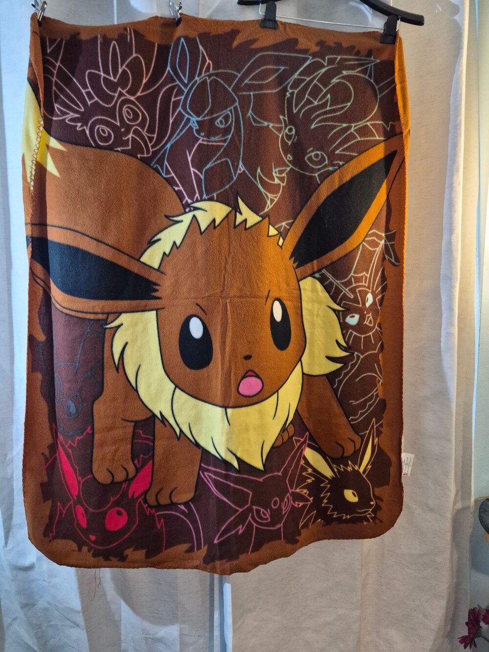 Pokemon The Northwest Company Fleece Blanket 40 x 50 Brown